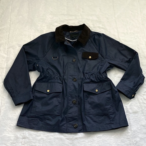Like New J. Crew Navy Blue Classic Field Jacket - Picture 3 of 11